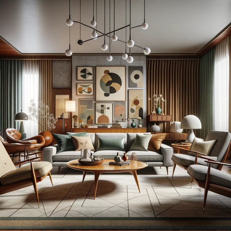 Living Room Furniture - Mid-Century Modern