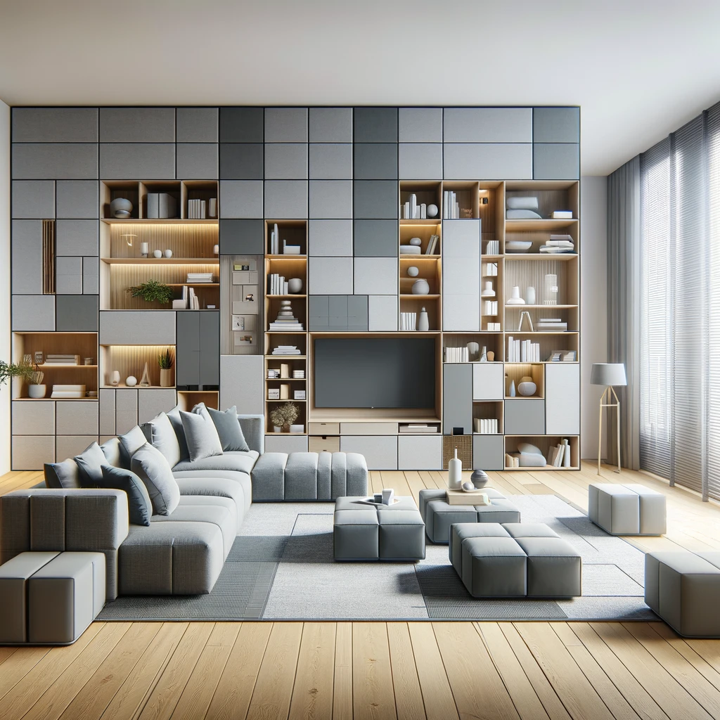 living room - modular design