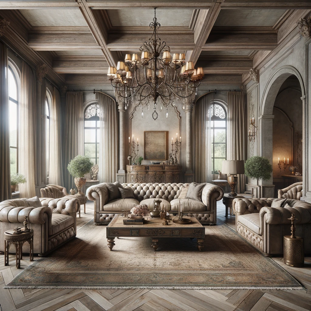 living room - subtle opulence