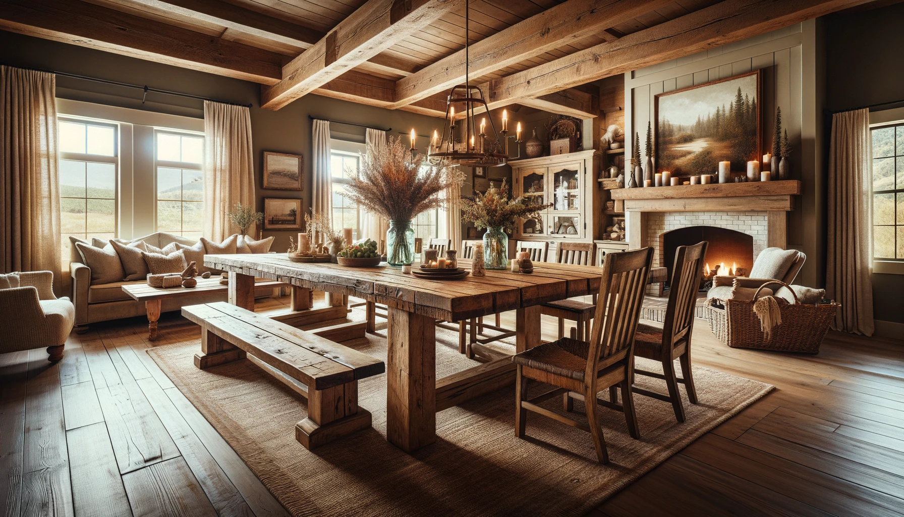 Dining Table Styles - Farmhouse