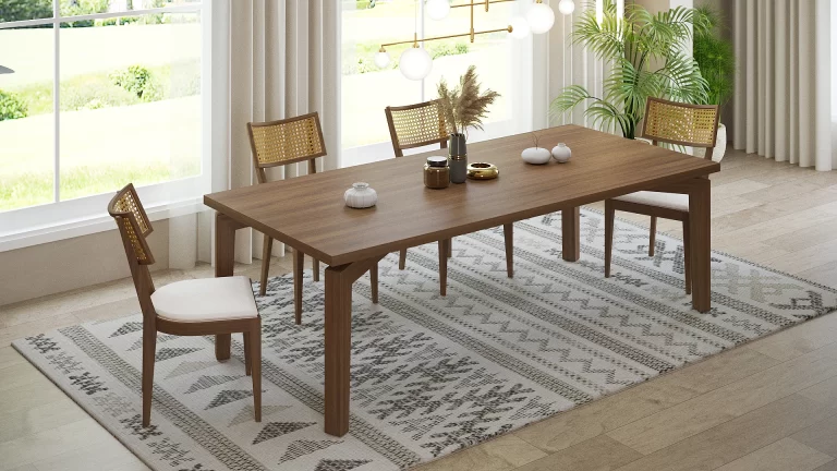 Tarsus Dining Table - walnut view 4-1