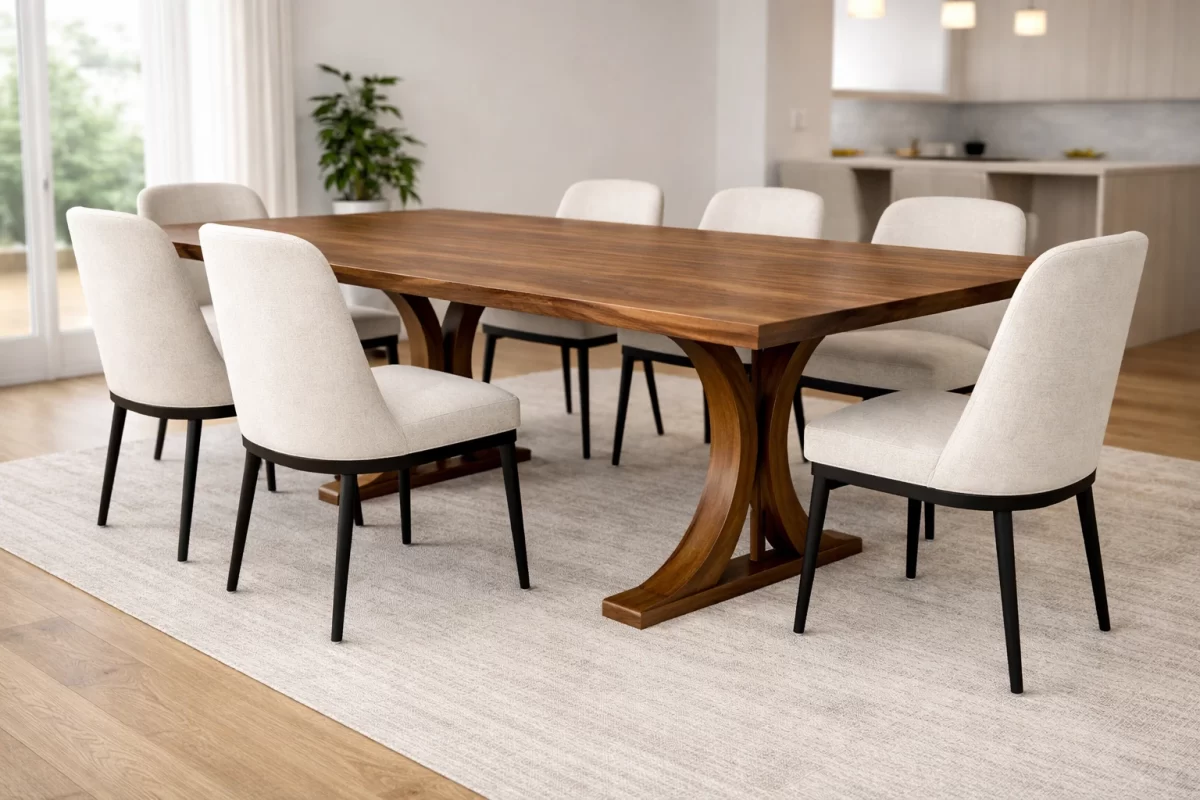 Layra Kitchen Table Lyra Dining Table - Taitlin Studio