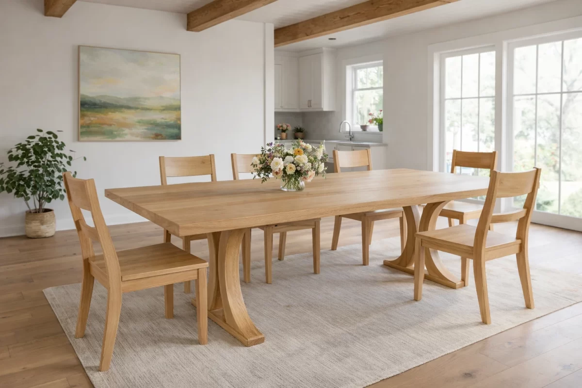 Layra Kitchen Table Lyra Dining Table - Taitlin Studio