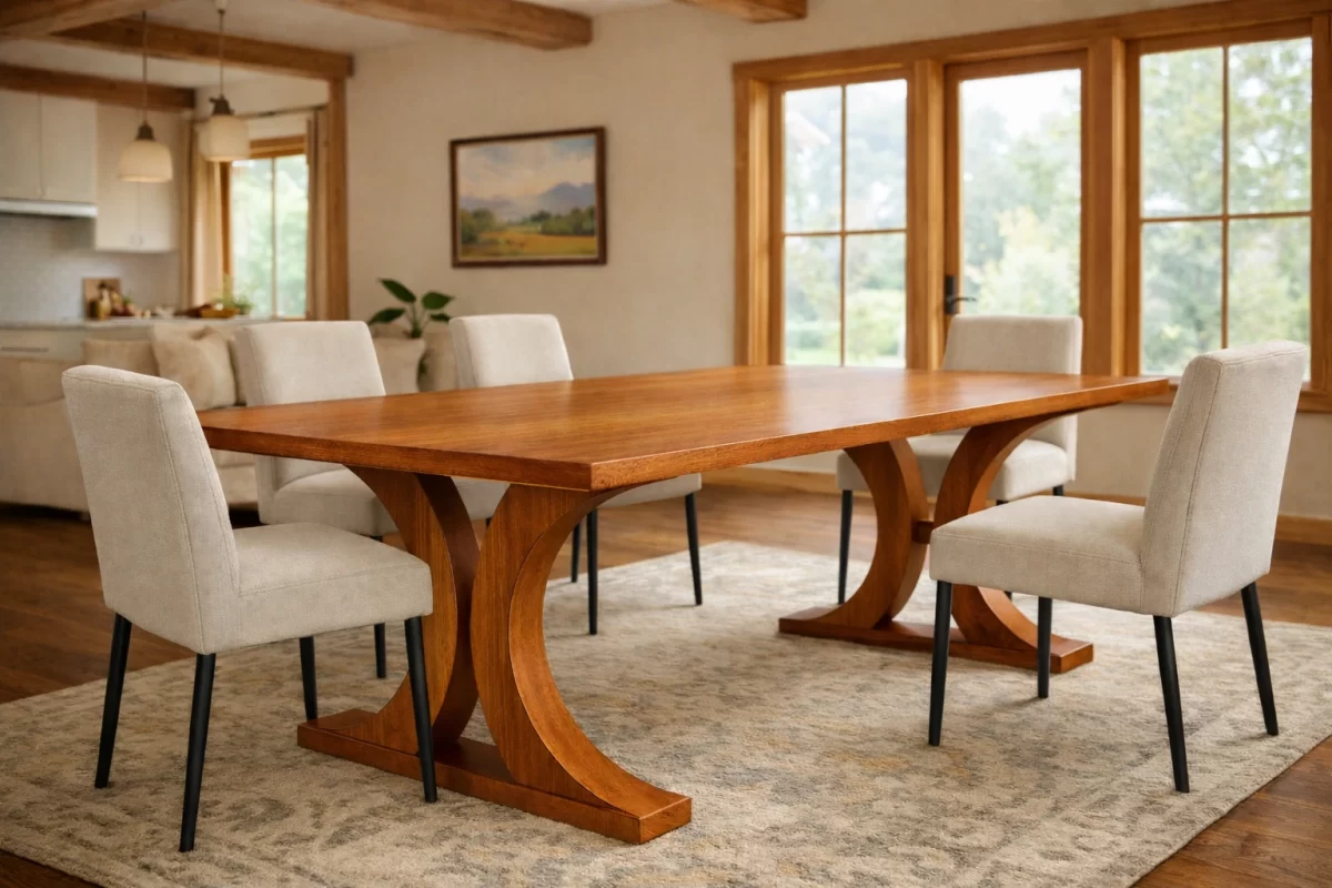 Layra Kitchen Table Lyra Dining Table - Taitlin Studio