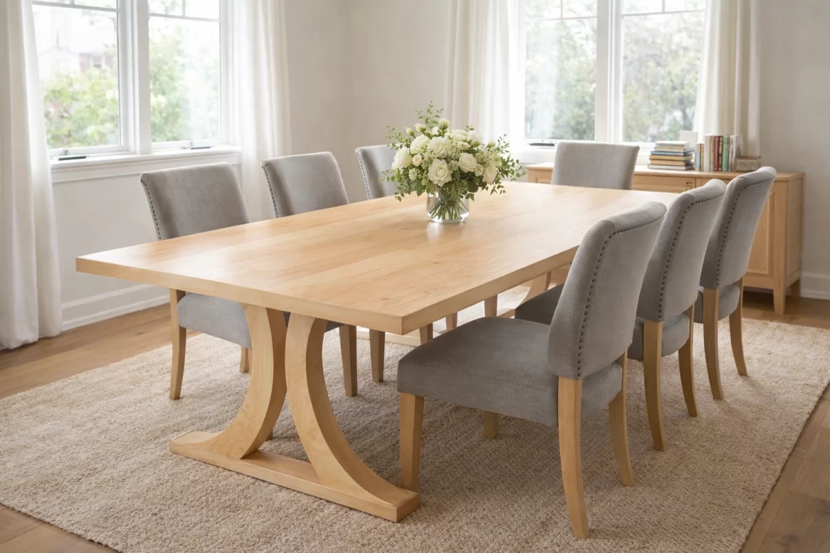 Layra Kitchen Table Lyra Dining Table - Taitlin Studio