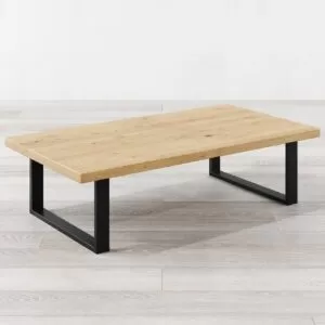 rectangular coffee table - ironwood