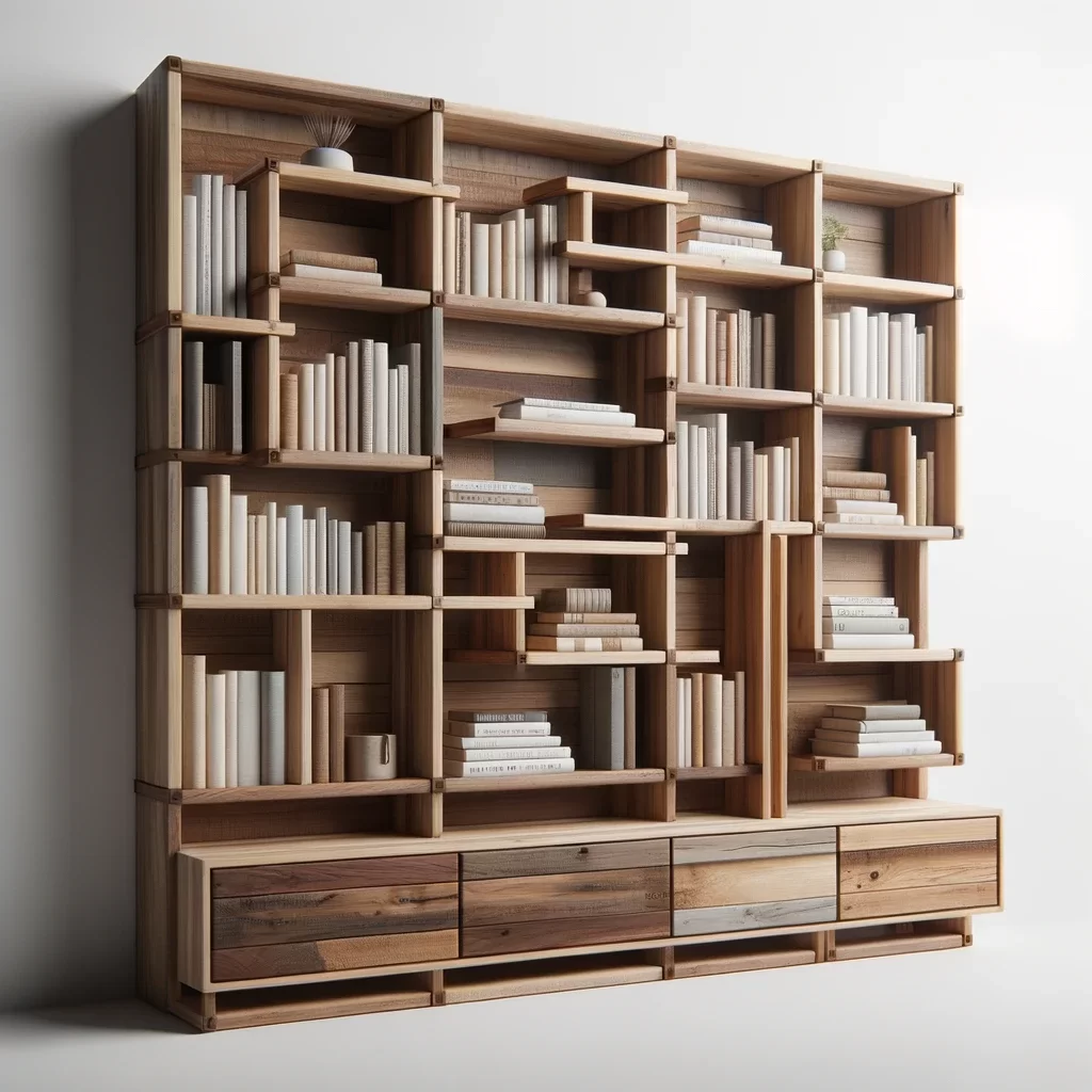 Bookshelf - Modern Rustic