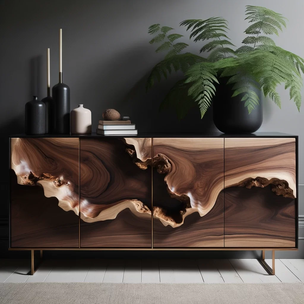 Live Edge Credenza